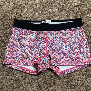 Soffe spandex shorts, small